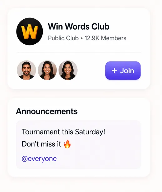 Communities / Clubs